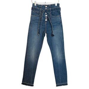Veronica Beard Marlene 12" Corset Jeans Size 24